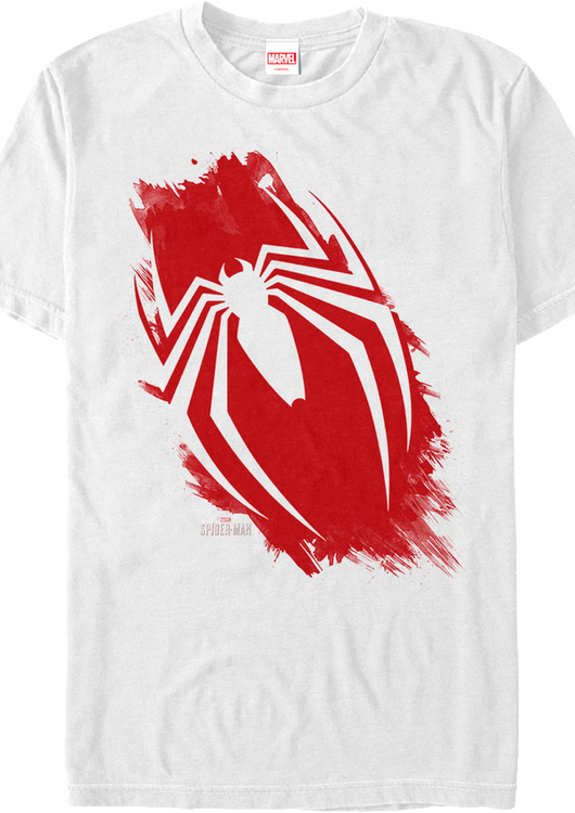 Brush Stroke Spider-Man T-Shirt - main product image