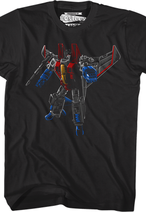 Brush Stroked Starscream Transformers T-Shirt