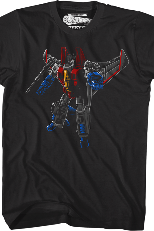 Brush Stroked Starscream Transformers T-Shirtmain product image