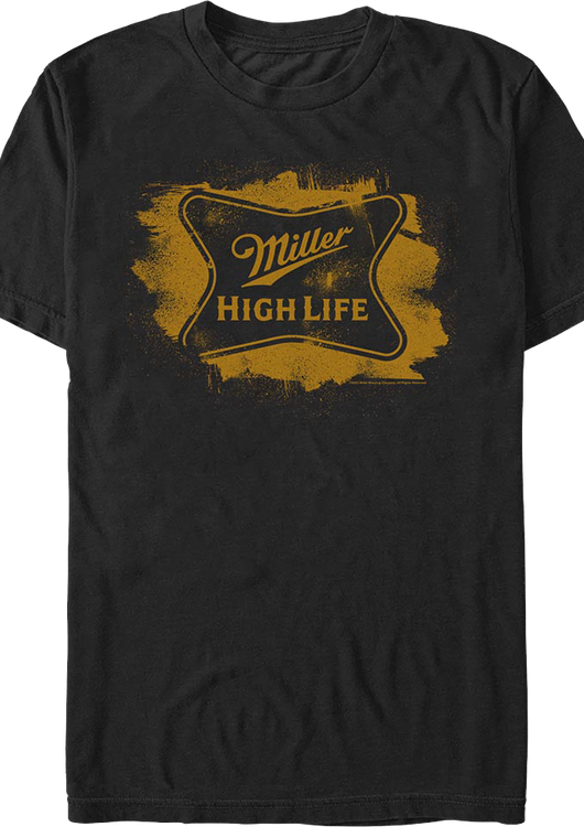 Brushed Logo Miller High Life T-Shirt - main product image