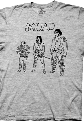 Brute Squad Sketch Princess Bride T-Shirt