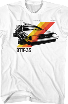 BTTF-35 Back To The Future 35th Anniversary T-Shirt