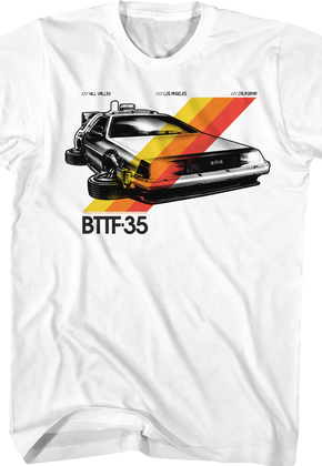 BTTF-35 Back To The Future 35th Anniversary T-Shirt