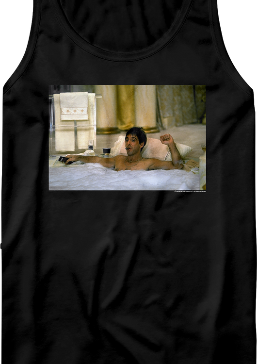 Bubble Bath Scarface Tank Top - main product image