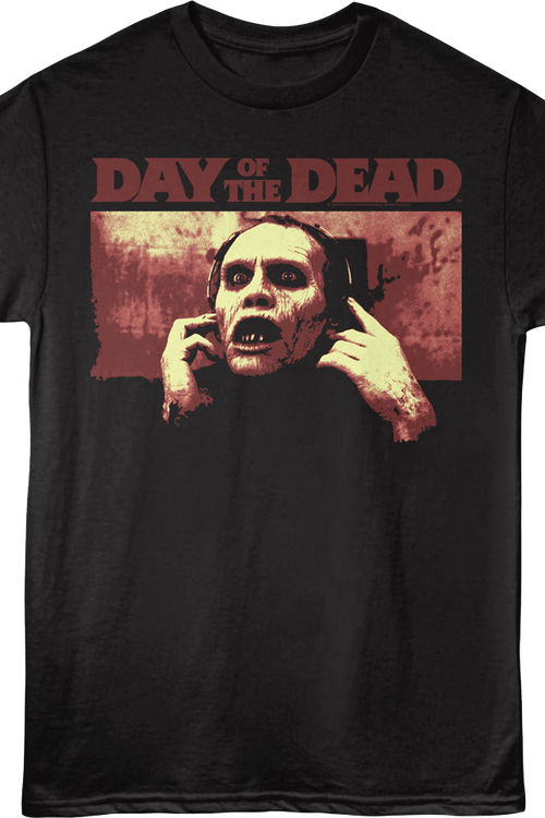 Bub's Headphones Day Of The Dead T-Shirtmain product image