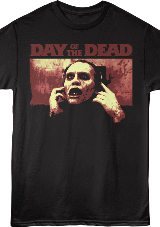 Bub's Headphones Day Of The Dead T-Shirt - main product image