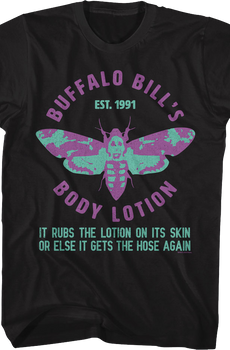 Buffalo Bill's Body Lotion Est. 1991 Silence of the Lambs T-Shirt