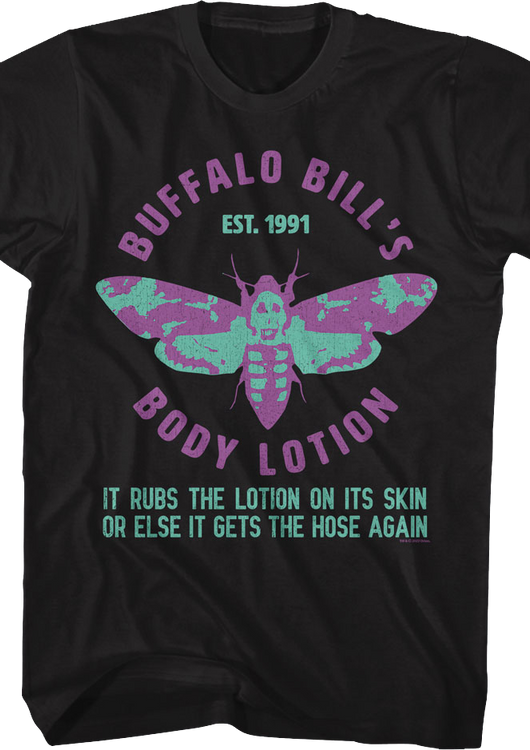 Buffalo Bill's Body Lotion Est. 1991 Silence of the Lambs T-Shirt - main product image