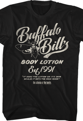 Buffalo Bill's Body Lotion Silence of the Lambs T-Shirt