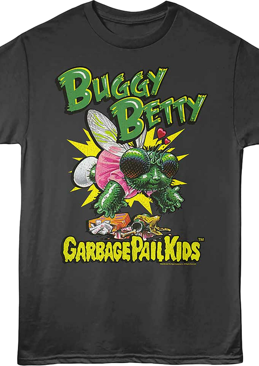 Buggy Betty Garbage Pail Kids T-Shirt - main product image