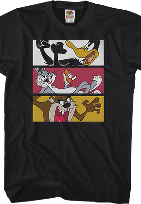 Bugs Bunny Daffy Duck and Taz Looney Tunes T-Shirt