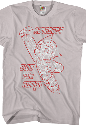 Built For Action Astro Boy T-Shirt