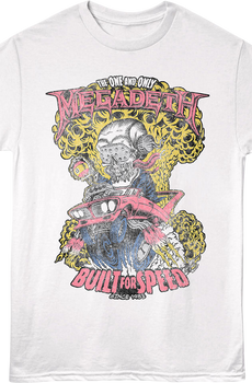 Built For Speed Megadeth T-Shirt