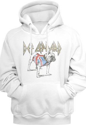 Bulldog Def Leppard Hoodie