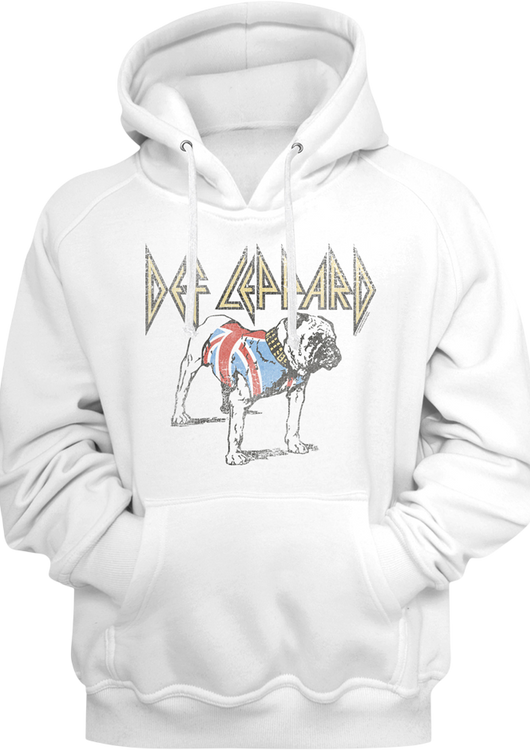 Bulldog Def Leppard Hoodie - main product image