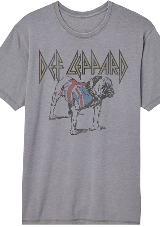 Bulldog Def Leppard Vintage Wash T-Shirt - main product image