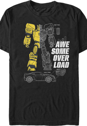Bumblebee Awesome Overload Transformers T-Shirt