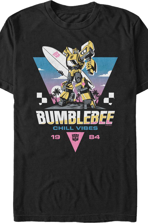 Bumblebee Chill Vibes Transformers T-Shirtmain product image