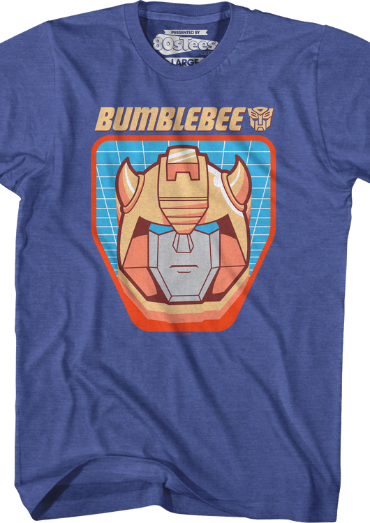 Bumblebee Head Photo Transformers T-Shirt - main product image