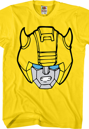 Bumblebee Head Shot Transformers T-Shirt