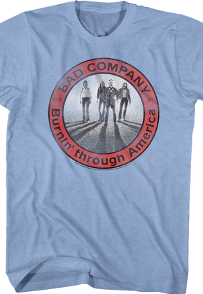 Burnin' Through America Tour Bad Company T-Shirt