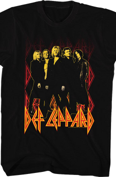 Burning Logo Def Leppard T-Shirt