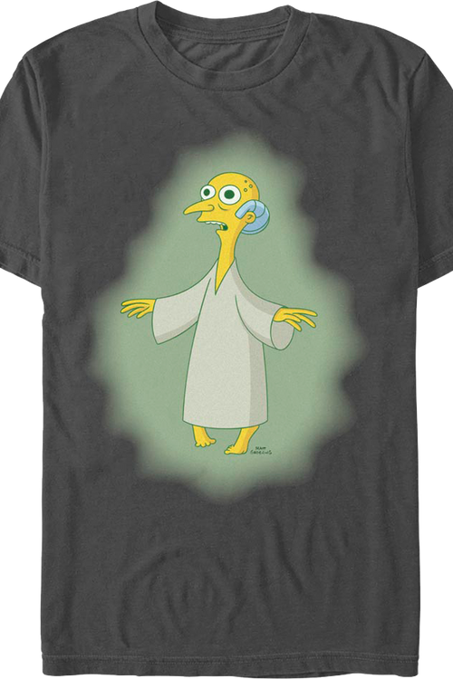 Burns Files The Simpsons T Shirt