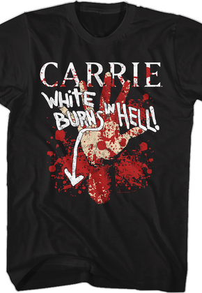 Burns In Hell Carrie T-Shirt