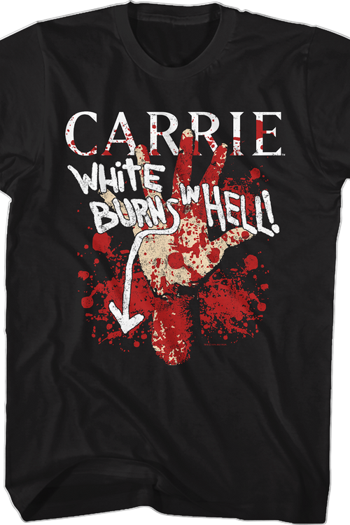 Burns In Hell Carrie T-Shirtmain product image