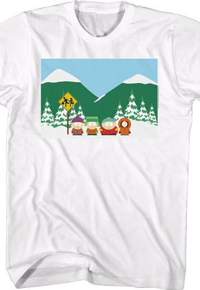 Bus Stop South Park T-Shirt