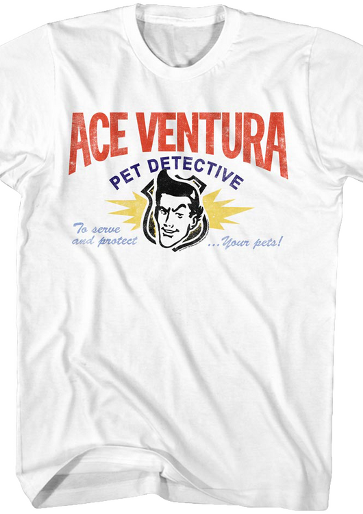 Business Card Ace Ventura T-Shirt - main product image
