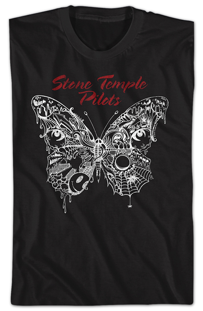 T-shirt Stone Temple Pilots Vintage - Violet, Tailles S à 4XL - Concert Tour