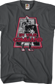 By Your Command Battlestar Galactica T-Shirt