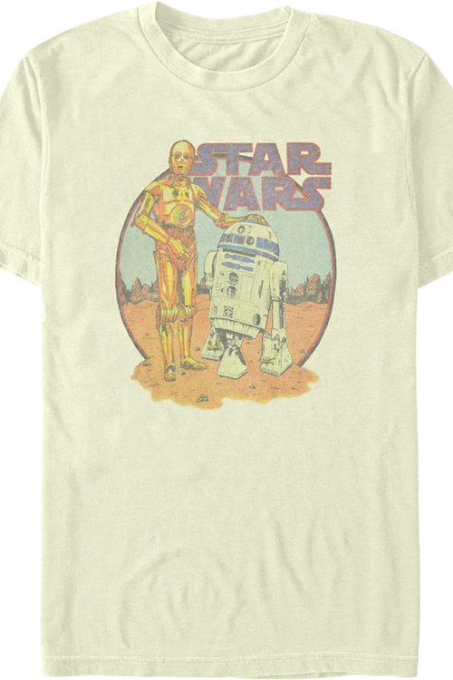 C-3PO and R2-D2 BFFs Star Wars T-Shirtmain product image