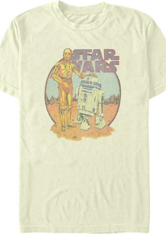 C-3PO and R2-D2 BFFs Star Wars T-Shirt - main product image
