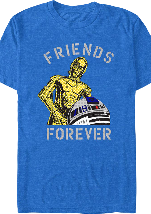 C-3PO & R2-D2 Friends Forever Star Wars T-Shirt - main product image