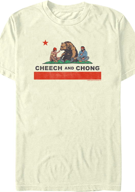 California Dreaming Cheech And Chong T-Shirt - main product image