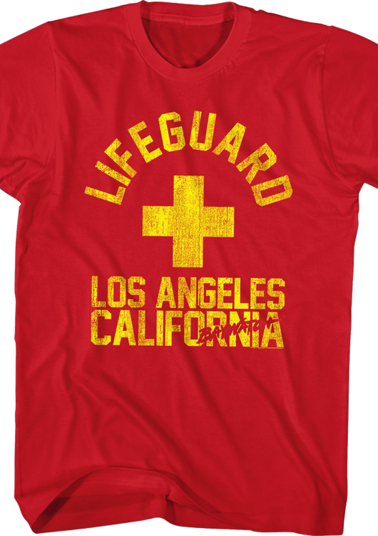California Lifeguard Baywatch T-Shirt - main product image