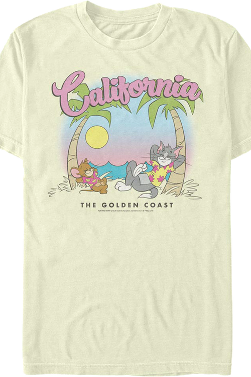 California Tom and Jerry T-Shirtmain product image