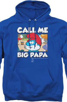 Call Me Big Papa Smurfs Hoodie