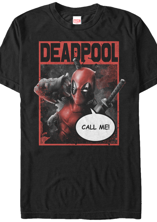 Call Me Deadpool T-Shirt - main product image