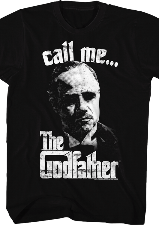 Call Me Godfather T-Shirt - main product image