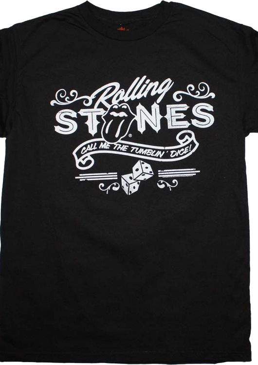 Tumbling Dice Rolling Stones T-Shirt - main product image