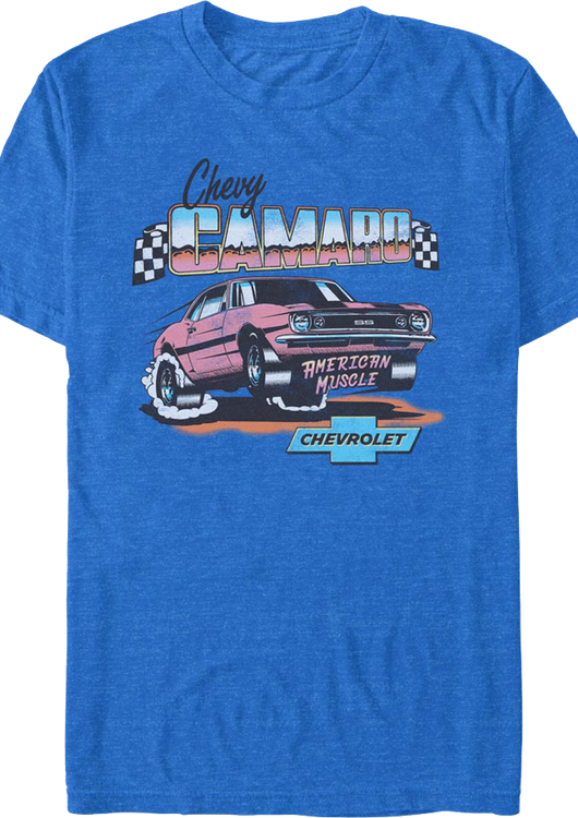 Camaro American Muscle Chevrolet T-Shirt - main product image