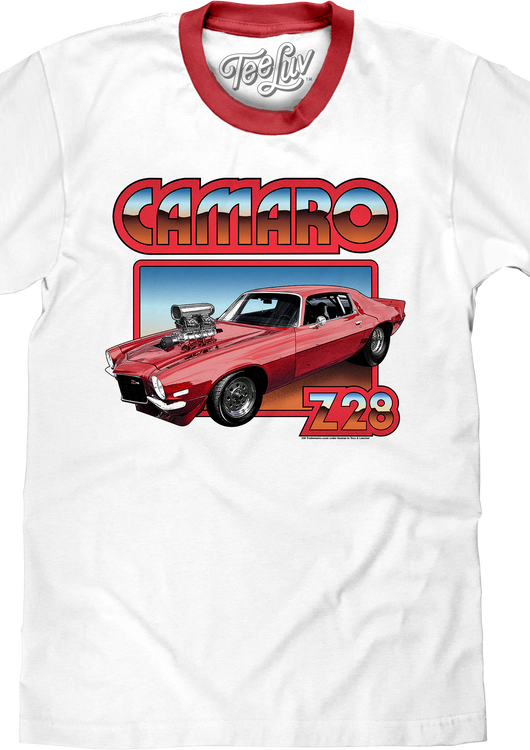Camaro Z28 Chevrolet Ringer Shirt - main product image