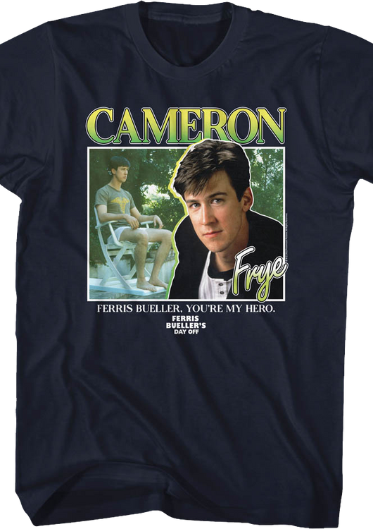 Cameron Frye Ferris Bueller's Day Off T-Shirt - main product image