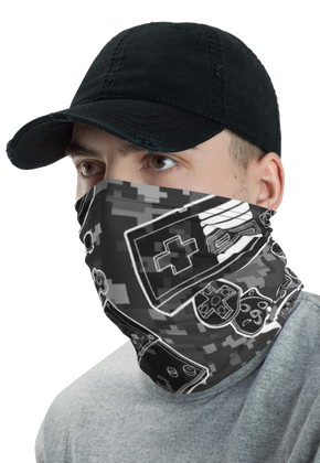 Camo Controller Diagram Nintendo Neck Gaiter