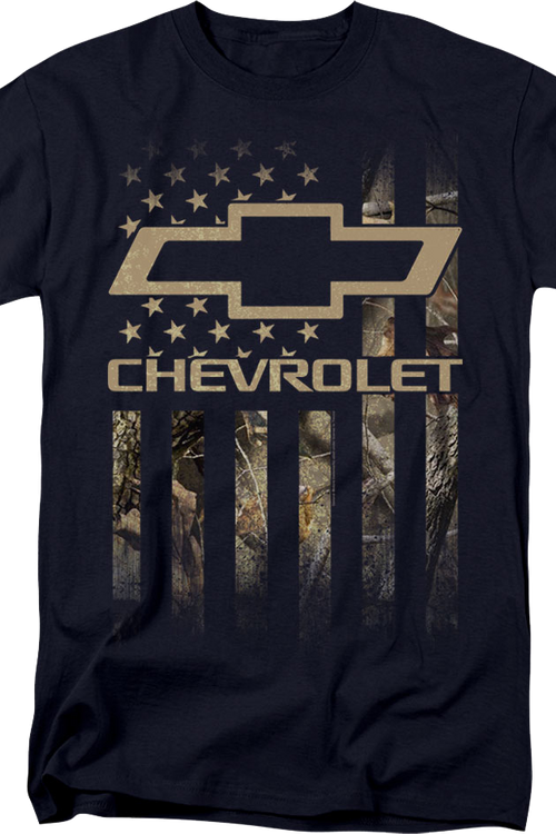Camo Flag Chevrolet T-Shirtmain product image