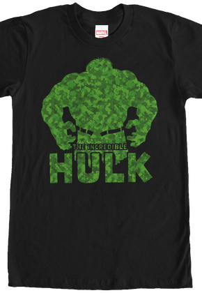 Camouflage Incredible Hulk T-Shirt
