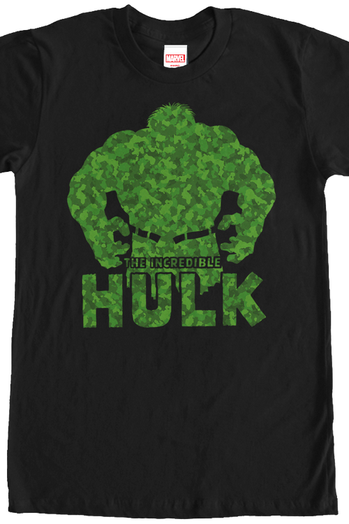 Camouflage Incredible Hulk T-Shirtmain product image